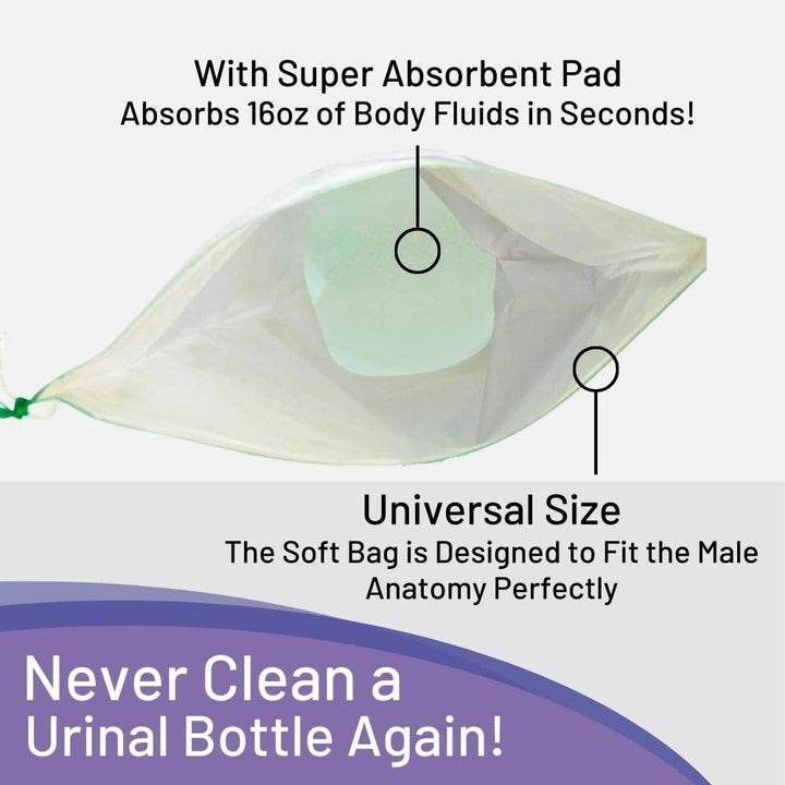 CareBag Men&#39;s Urinal - 420 Each/Case