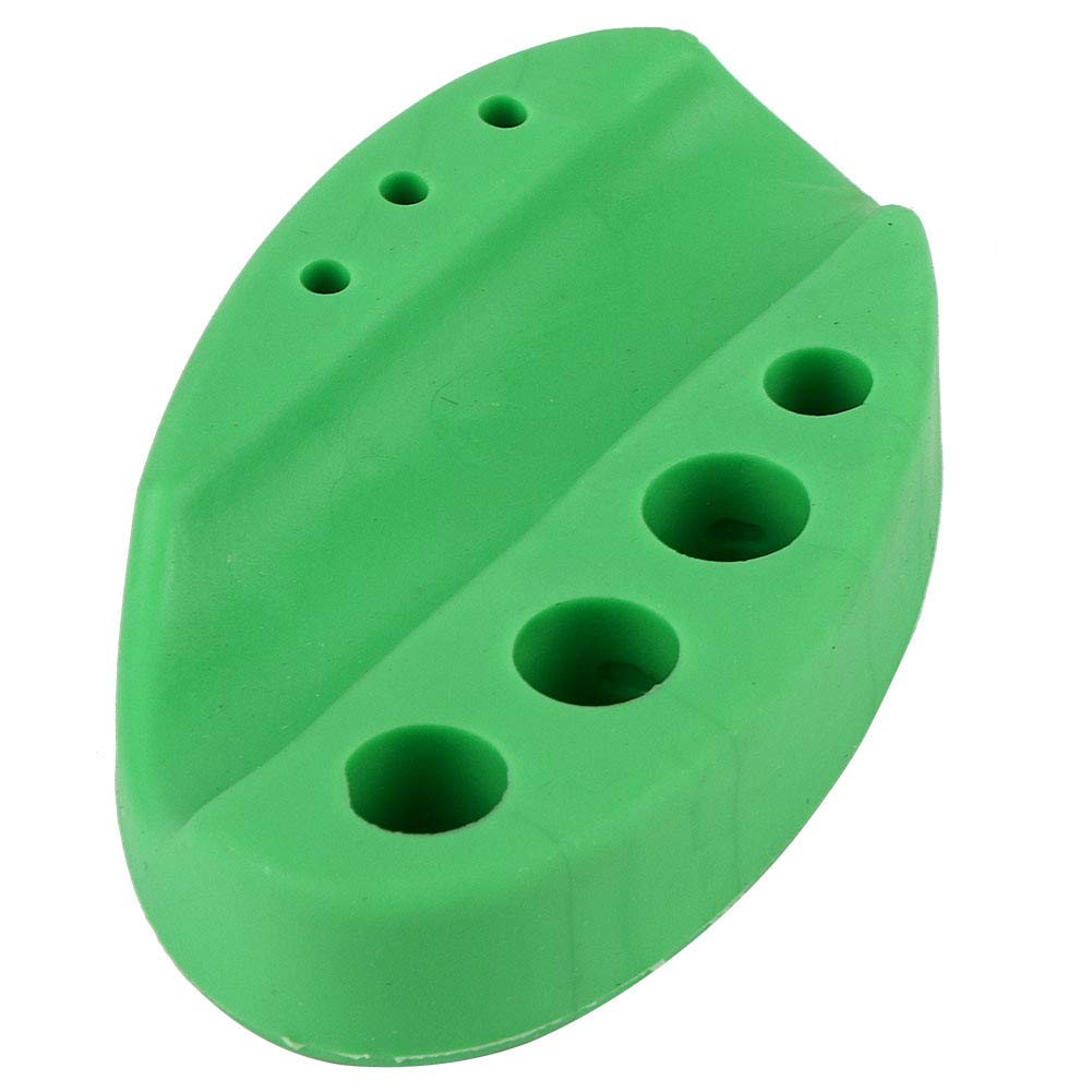 Ink Cup Holder Stand, Silicone Pigment Handpieces Tray for Microblading Makeup Accessories