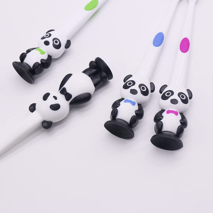Clypolly Panda Kids Toothbrush ,Child Sized Brush Heads