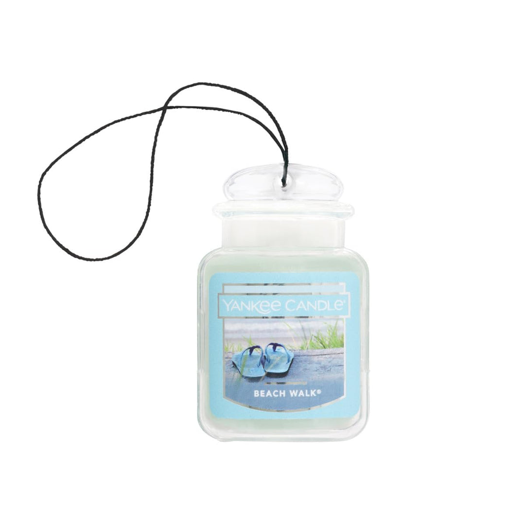 Car Air Fresheners, Hanging Car Jar® Ultimate Beach Walk™ Scented, Neutralizes Odors Up To 30 Days