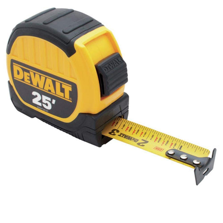 DWHT36107 25FT Tape Measure Yellow, 25-Foot