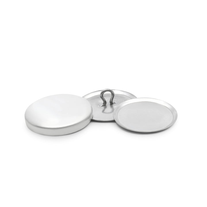 Cover Button Kit Size 36 Includes Template, Tools &amp; Buttons Fasteners, 7/8, 60ct, None, Nickel