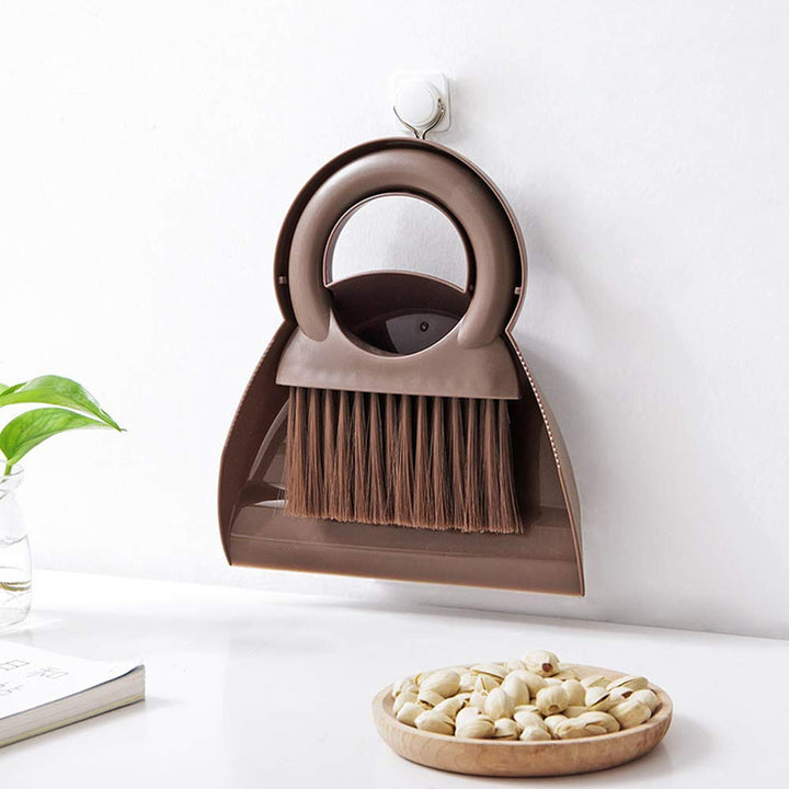 Dustpan and Brush Set, Multi-Functional Cleaning Tool/M