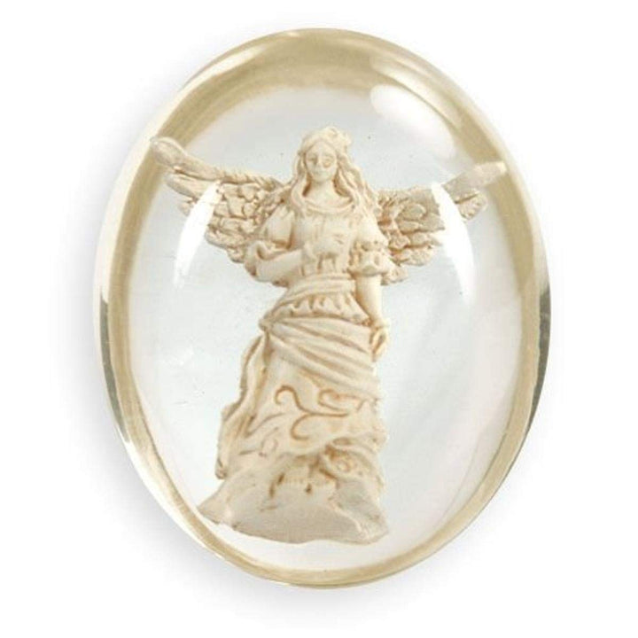 Angelstar 8708 Guardian Angel Worry Stone, 1-1/2-Inch