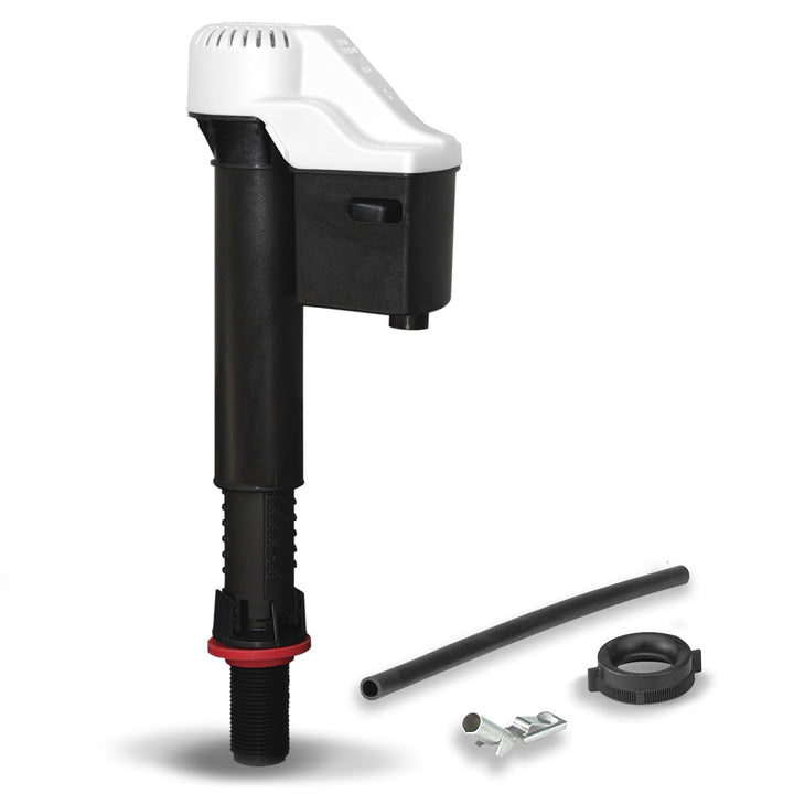 Korky 528 Toilet Fill Valve, Universal, Black(Packaging