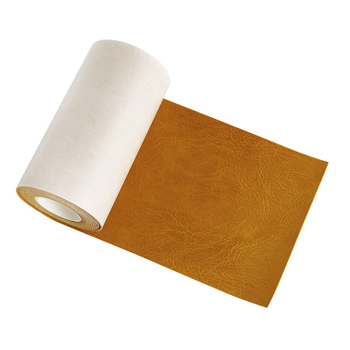 Leather Repair Tape Self Adhesive Patch kit Retro Dark Yellow 4 x 60 inch for Couch, Sofa,Car Seat,Handbag,Furniture,Computer Chair