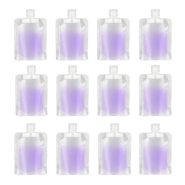 IETONE 10 Pieces 50 ml Transparent Clamshell Packaging 