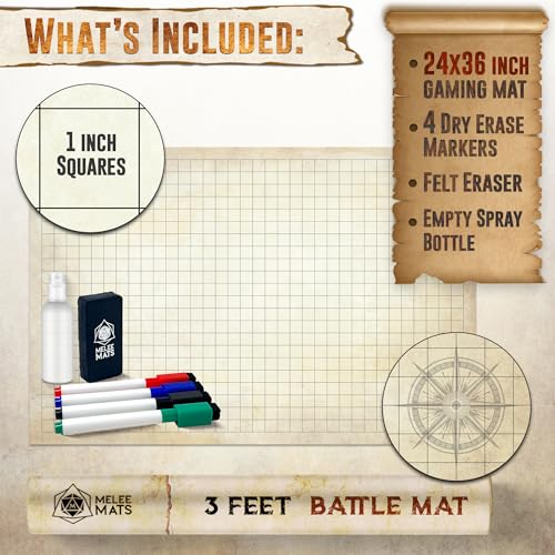 Melee Mats DND Map Starter Kit for Dungeons &amp; D