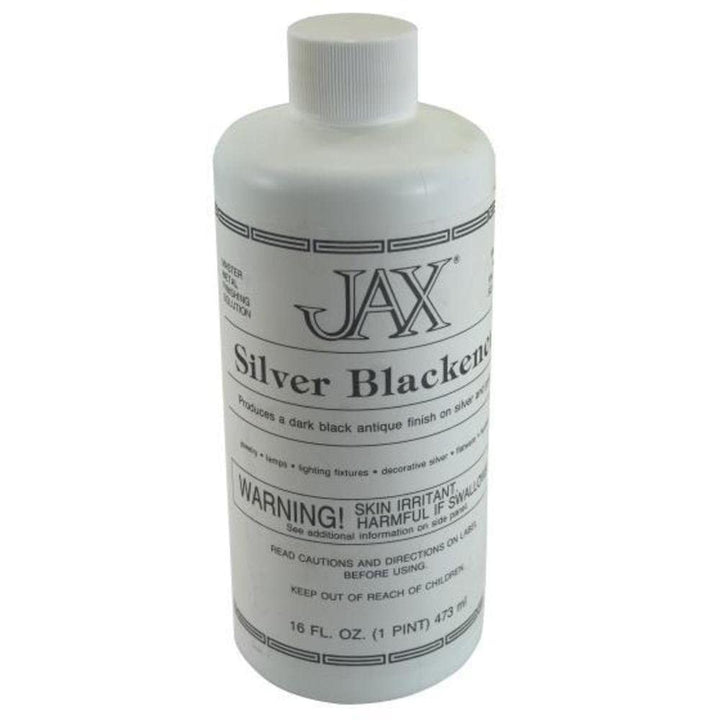 Silver Blackener - Metal Finishing Solution - Antique Finish Without Heat or Electricity - Pint