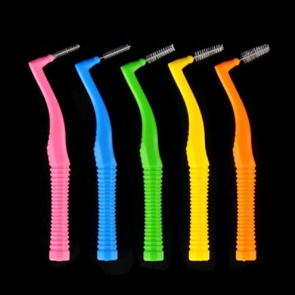 Chironal 20PCS/Set 0.6mm-1.5mm L Shape Brushing Your Te