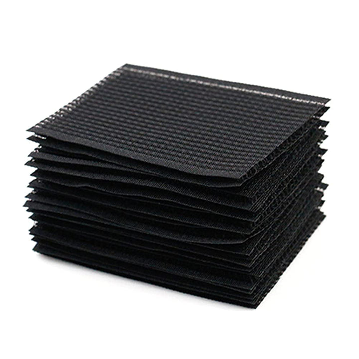 Hair Pad Packing 28 Hair Sticker Clip Bang Fixed Seamless Magic Paste Posts Magic Tape Fringe Hair Bang Patch (Black)