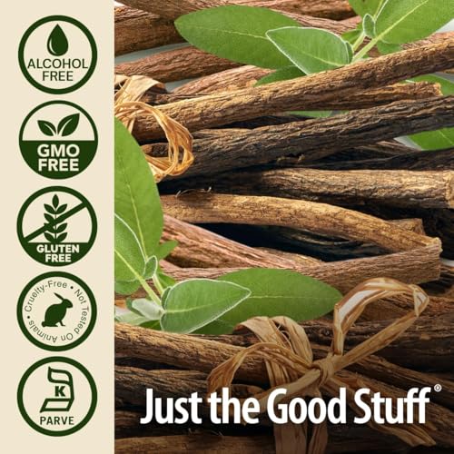 Nature&#39;s Answer Licorice Root | Herbal Supplement | Supports Digestive Health | Non-GMO &amp; Kosher | Alcohol-Free, Gluten-Free &amp; Vegan 1oz