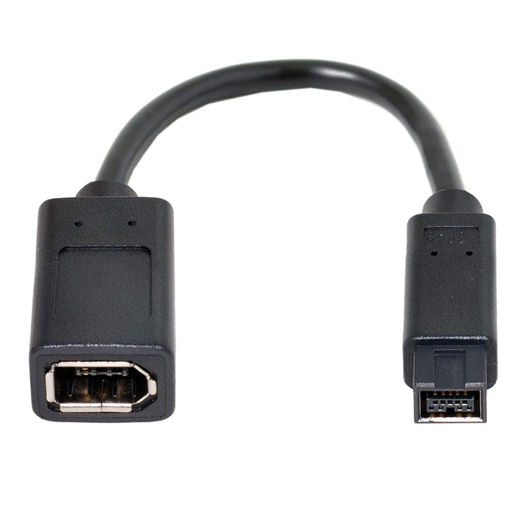cablecc IEEE 1394 6Pin Female to 1394b 9Pin Male Firewi