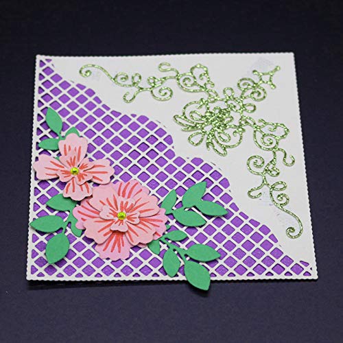 Scrapbooking Dies Metal Grid Lattice Frame Stamps Cutting Dies Card Making Craft Embossing Stencils Die Cut Valentine