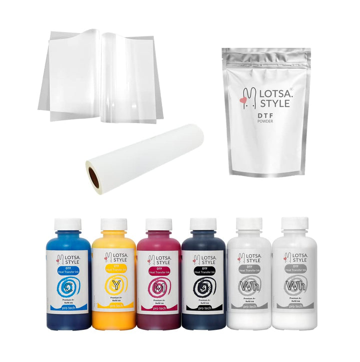 Direct to Film DTF Powder Digital Transfer Hot Melt Adhesive PreTreat for Direct Print for T-Shirt Sublimation (8.8oz/250g, Black)