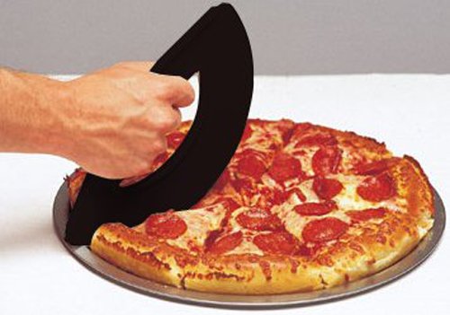 Black : Rock&#39;n Roll Pizza Cutter Black