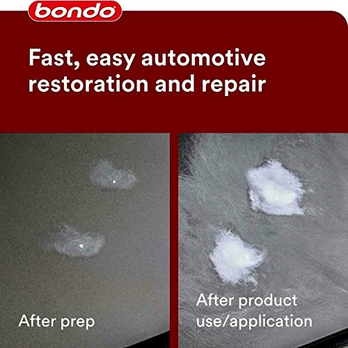 Bondo Glazing and Spot Putty, Fills Pinholes, Scratches, Minor Dings &amp; Hairline Cracks, 16 oz, 1 Tube