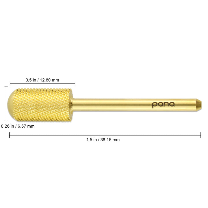 F (Fine) 3/32, Gold Color: USA Beauticom Pana Brand Professional Large Smoot