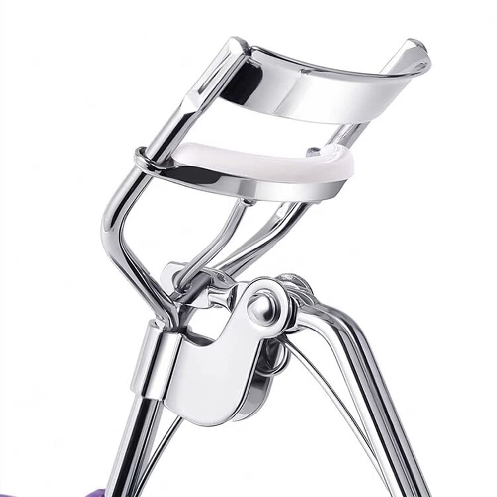 24 Pcs Curler Refill EyeLash Curler Refill Pads Silicone Rubber Soft Curler Replacement Refills Pads for Universal Eyelash Curler (White)