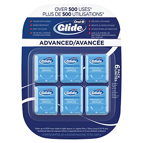 Oral-B Advanced Floss, 6 Count (Pack of 1)