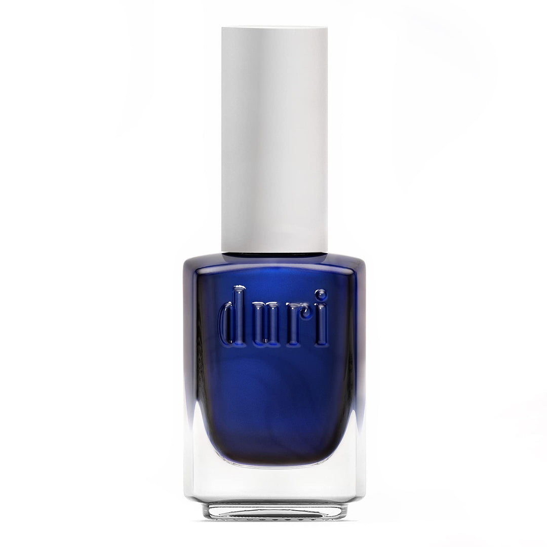 Nail Polish, 174 Fire Sapphire, Deep Purple Blue Metallic Shimmer Lacquer Opaque Coverage, 0.5 fl.oz.