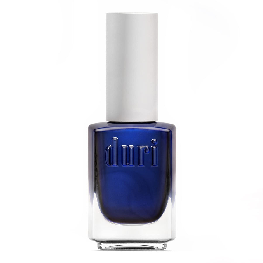 Nail Polish, 174 Fire Sapphire, Deep Purple Blue Metallic Shimmer Lacquer Opaque Coverage, 0.5 fl.oz.