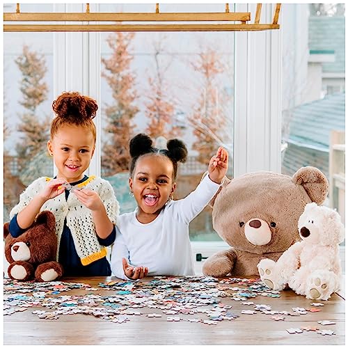 Philbin Classic Teddy Bear, Premium Stuffed Animal for Ages 1 and Up, Chocolate Brown, 18”