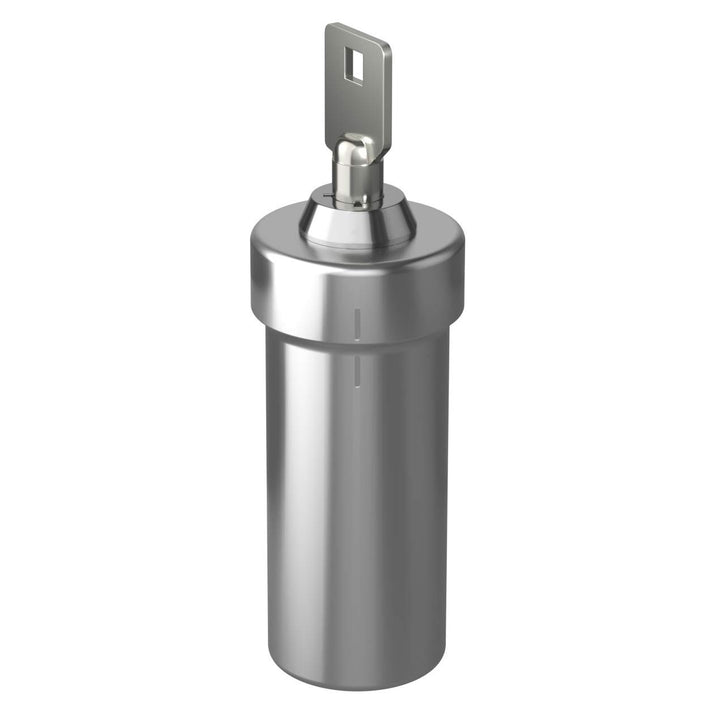 Ezy Dose Pill Box and Medicine, Vitamin Container, Safe for Money & Travel Items, Durable Canister, 2 Keys with Lock, Medium