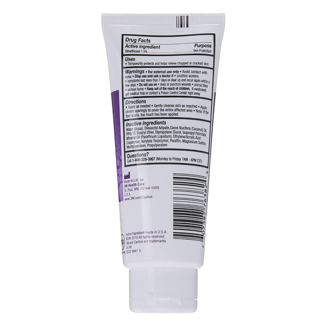 Cavilon 3M Durable Barrier Cream Unscented 3.25 Ounce (92G) Tube by Cavilon 2 tubes