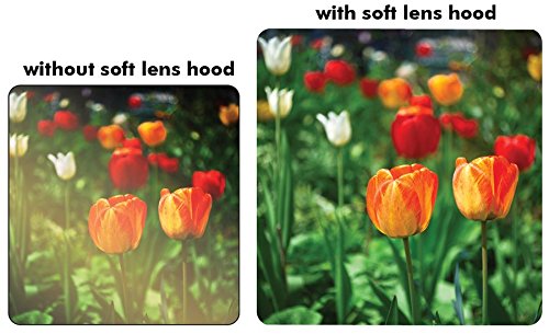 72mm Digital Tulip Flower Lens Hood for Select Canon, N