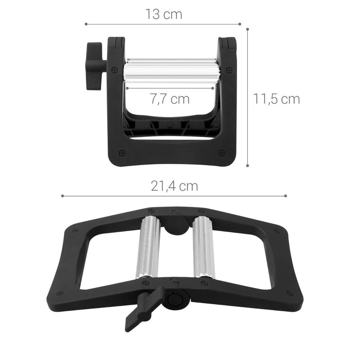 kwmobile Plastic Toothpaste Tube Squeezer - Large Multi