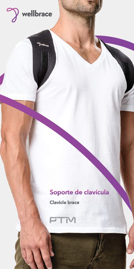 PTM Wellbrace Clavicle Brace - Provides Comfortable Imm