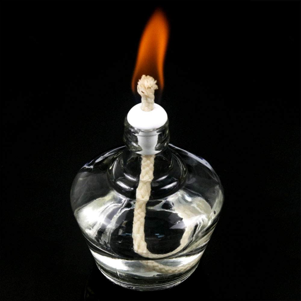 20-Pack 6mm 15cm Alcohol Lamp Cotton Wick Kerosene Lamps Candle Burner Wick Chemical Laboratory Supplies Teaching Equipment DIY Physical Materials