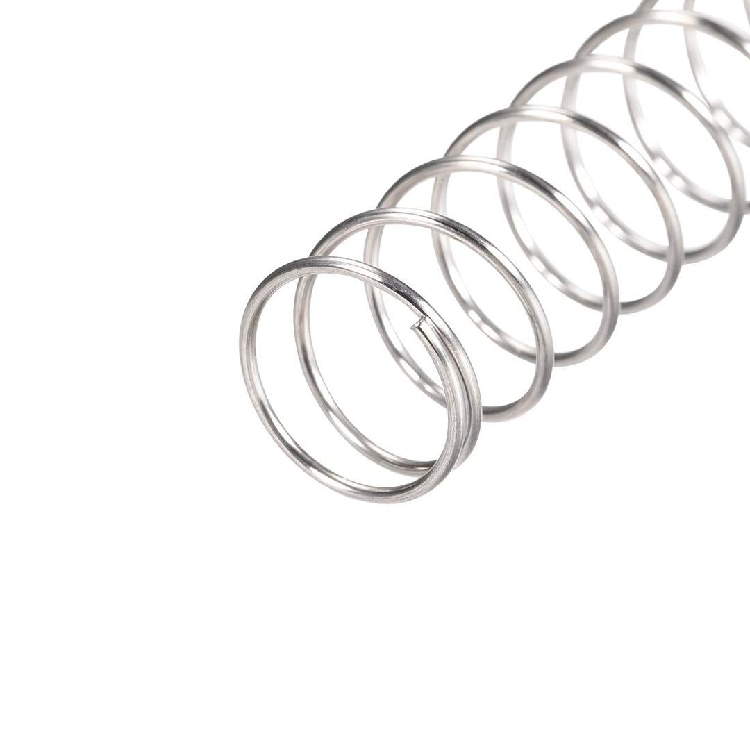 uxcell Compression Spring,304 Stainless Steel,15mm OD,1