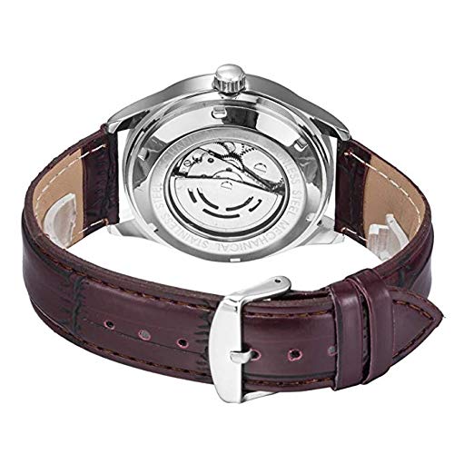Gute Men&#39;s Watch, Mechanical Skeleton Steampunk