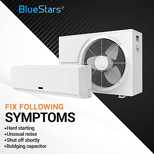 BlueStars 88-108 uf mfd 330VAC Volts Round Motor Start 