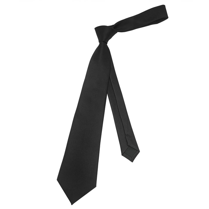 Murong Jun Men&#39;s Ties Solid Color Pure Polyeste