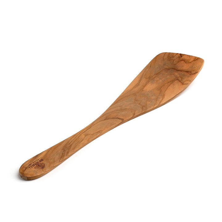 Olive-Wood Handcrafted Curved Spatula