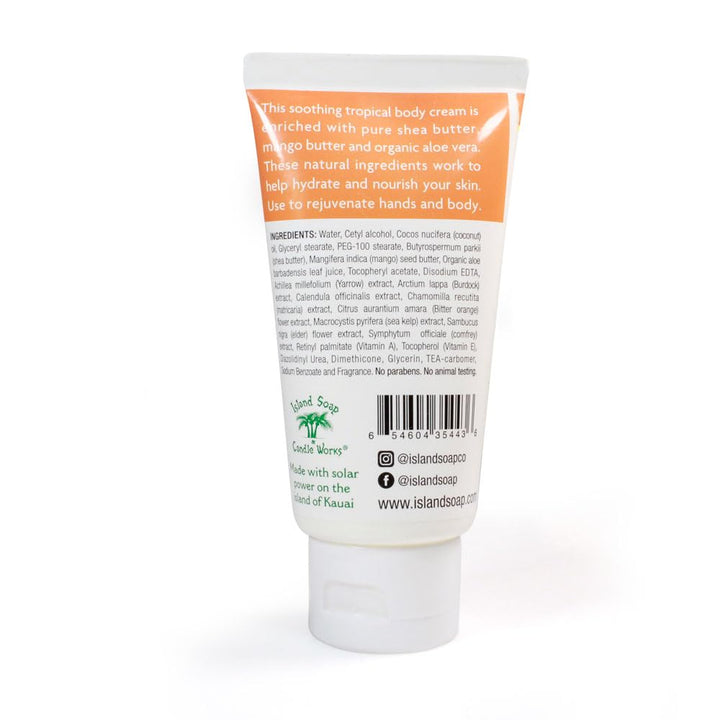 Island Soap And Candle Works Shea Butter Body Cream Hawaiin Sunrise