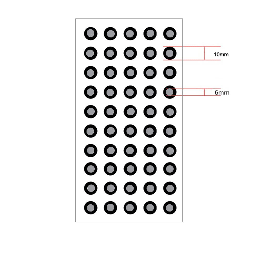 6.0 mm 3D Scanning Marker for 3D Scanner, 3D Tracking Dot Reference Point Markers for 3D scanning, Diffuse Reflection Markers for 3D Scanner (1000)