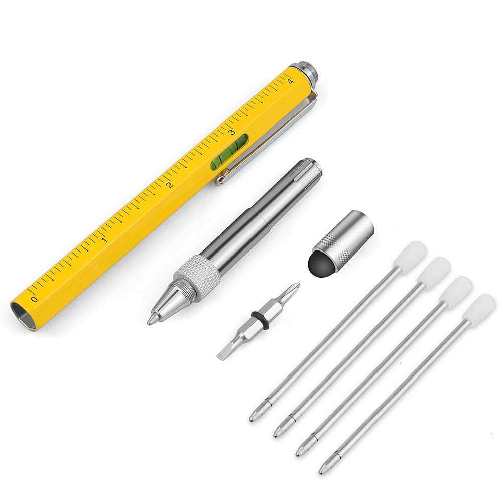 Gifts for Men, Stocking Stuffers for Adults Men, Multi Tool Pen Set Fathers Day Dad Gifts from Daughter Son Wife, Birthday Christmas Gifts, Multitool Gadgets for Men Husband Him Grandpa