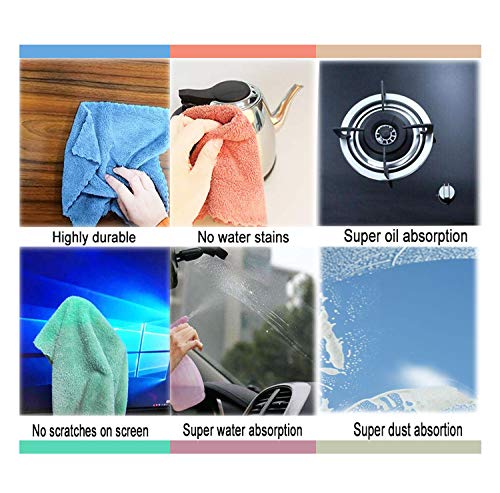 Microfiber Cleaning Cloth Dust Rag Dust Cloths Cleaning