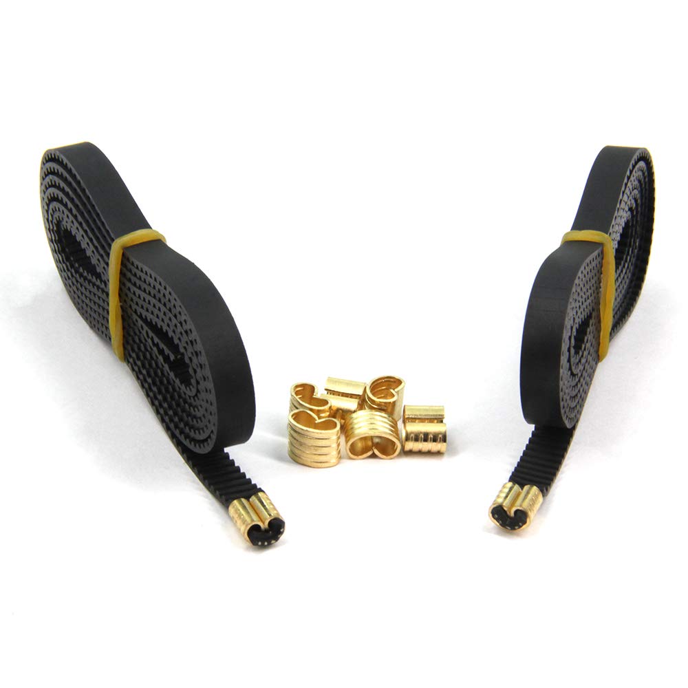 10pcs Copper Buckle,Wire Cable Connector, Wire Cable Terminal Lightweight Compact Terminal Accessory for 3D Printer Parts (Copper Buckle)