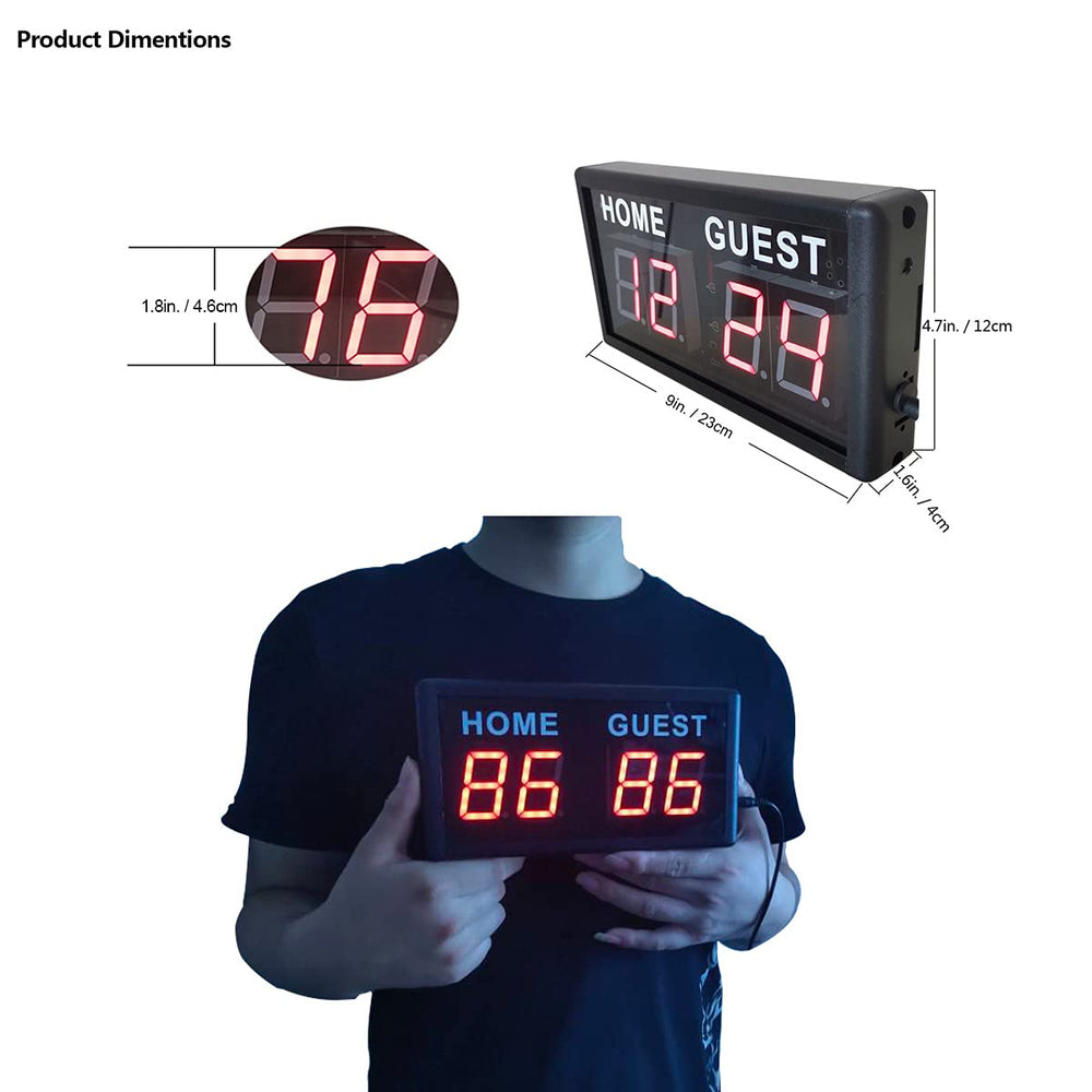 Digital Scoreboard, Electronic Scrore Keeper for Ping P