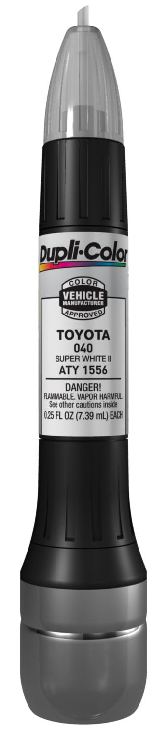 ATY1556 Scratch Fix All-In-1 Exact-Match Automotive Touch-Up Paint – Toyota Super White II – 0.25 oz. Paint Pen