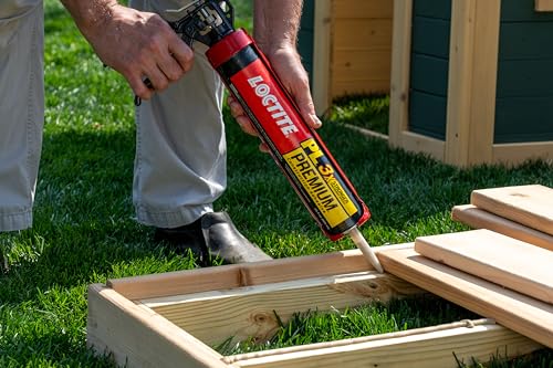 PL Premium Polyurethane Construction Adhesive, Versatile Construction Glue for Wood, Concrete, Stone, Metal &amp; More- 10 fl oz, Cartridge, 1 Pack