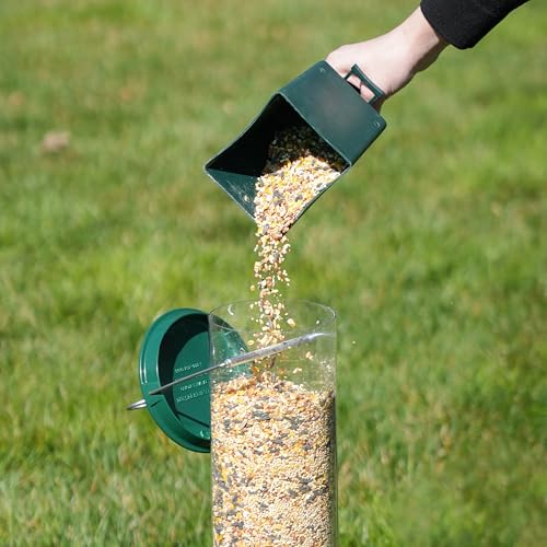 Droll Yankees YF-M Yankee Flipper Squirrel-Proof Wild Bird Feeder With Weight Activated Rotating Perch - 5Lbs Seed Capacity