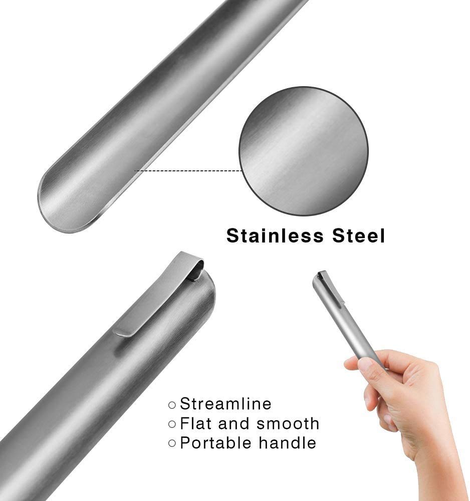 Crumb Sweeper - Profession Crumb Sweepers for Tablecloths in Restaurants and Homes,Stainless Steel Crumb Scraper(2 Pack)