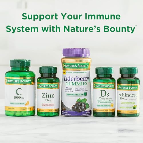 Nature&#39;s Bounty Vitamin D3, Immune and Bone Sup