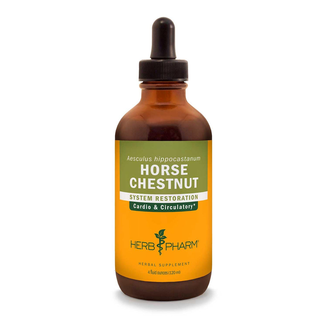 Horse Chestnut Liquid Extract for Healthy Veins and Circulation - 4 Ounce